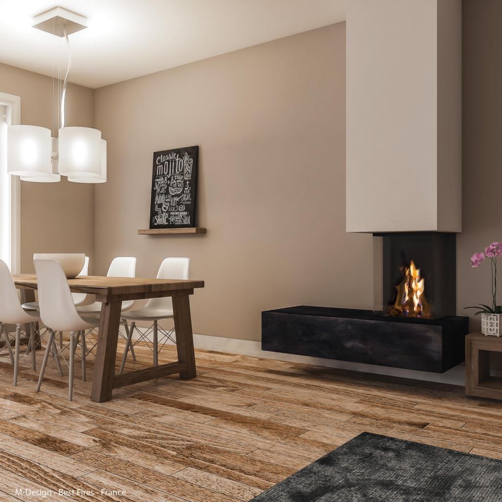 M Design True Vision 550 DC - Cheminées & foyers - Appareils de chauffage