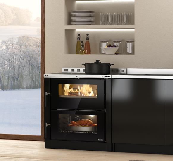 Wood Burning Cook Stove La Nordica Rosa XXL