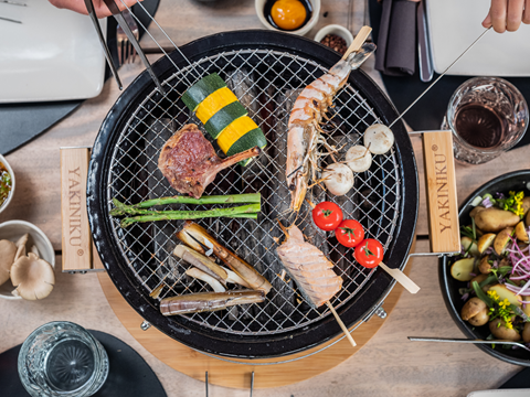 Neuheit Tischgrill Yakiniku