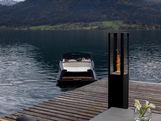 Profitez de vos espaces extérieur toute l'année avec le chauffe Terrasse Rika Terra