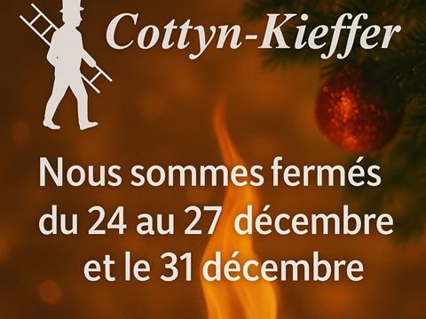 Jour de fermeture fin d'année 2025