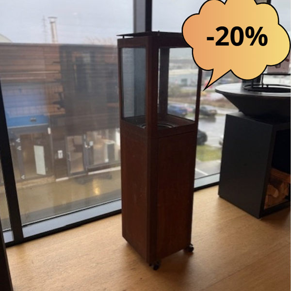 Chauffe terrasse pellets Cottyn Kieffer