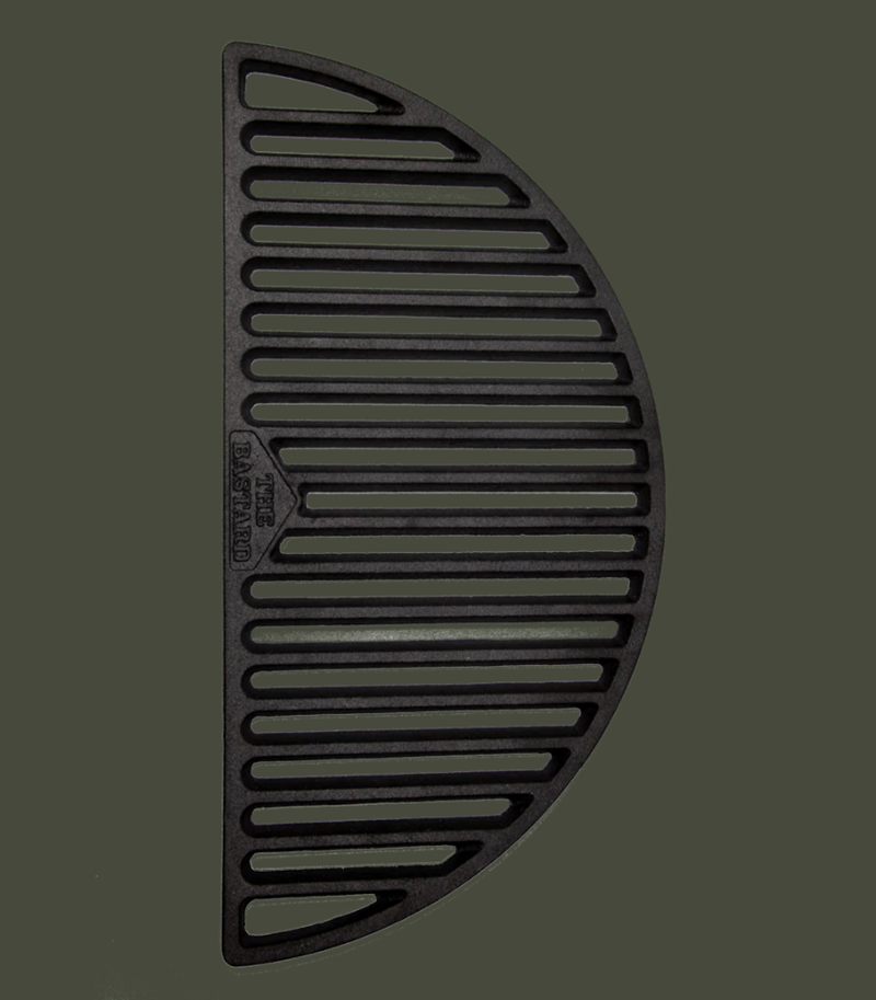 Bastard - Half-moon cast iron grill, size M