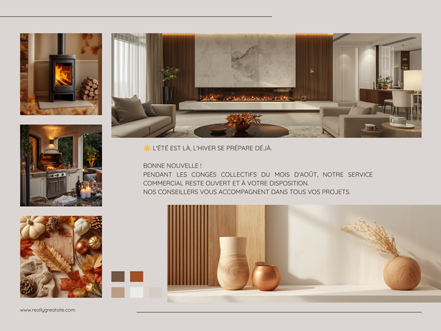🔥 Notre service commercial reste ouvert pendant les congés collectifs !